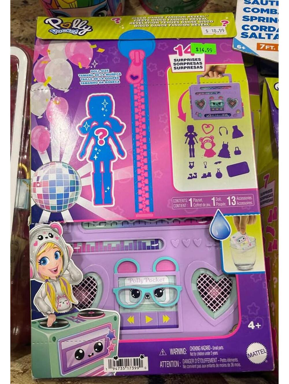 Polly Pocket Disco Dance Fashion